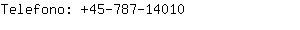 Telefono: 45-787-1....