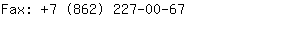 Fax: +7 (862) 227-0....