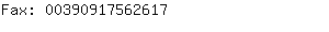 Fax: 0039091756....