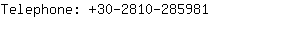 Telephone: 30-2810-28....