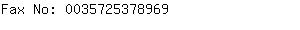 Fax No: 003572537....