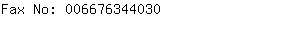 Fax No: 00667634....