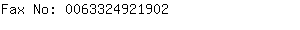 Fax No: 006332492....