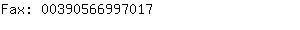 Fax: 0039056699....