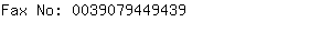Fax No: 003907944....