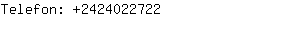 Telefon: 242402....