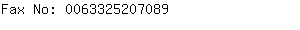Fax No: 006332520....