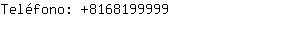 Teléfono: 816819....