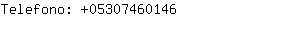 Telefono: 0530746....