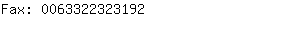 Fax: 006332232....