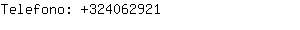 Telefono: 32406....
