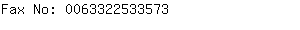 Fax No: 006332253....