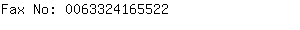 Fax No: 006332416....