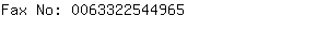 Fax No: 006332254....