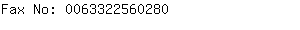 Fax No: 006332256....