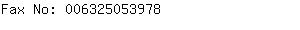 Fax No: 00632505....