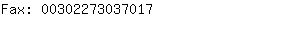 Fax: 0030227303....