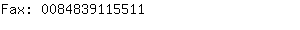Fax: 008483911....