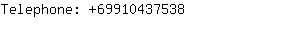 Telephone: 6991043....