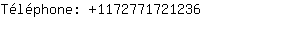 Téléphone: 117277172....