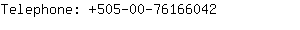 Telephone: 505-00-7616....