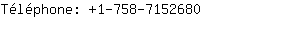 Tlphone: 1-758-715....