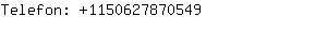 Telefon: 115062787....