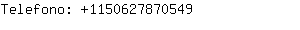 Telefono: 115062787....