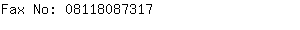 Fax No: 0811808....