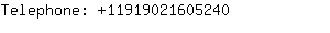 Telephone: 1191902160....