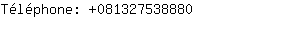 Téléphone: 08132753....