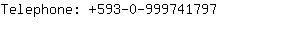 Telephone: 593-0-99974....