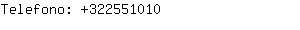 Telefono: 32255....