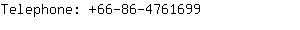 Telephone: 66-86-476....