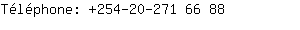 Tlphone: 254-20-271 6....