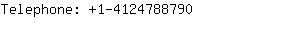 Telephone: 1-412478....