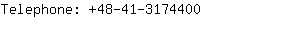 Telephone: 48-41-317....