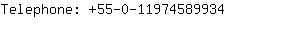 Telephone: 55-0-1197458....