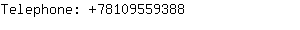 Telephone: 7810955....