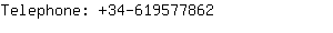 Telephone: 34-61957....