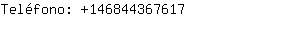 Teléfono: 14684436....
