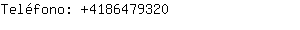 Teléfono: 418647....