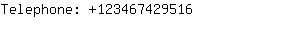 Telephone: 12346742....