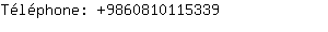 Tlphone: 986081011....