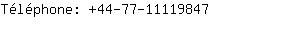 Tlphone: 44-77-1111....