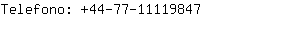 Telefono: 44-77-1111....