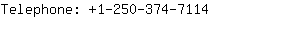 Telephone: 1-250-374-....