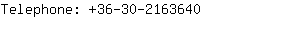 Telephone: 36-30-216....