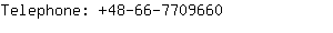 Telephone: 48-66-770....