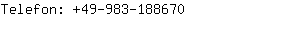 Telefon: 49-983-18....